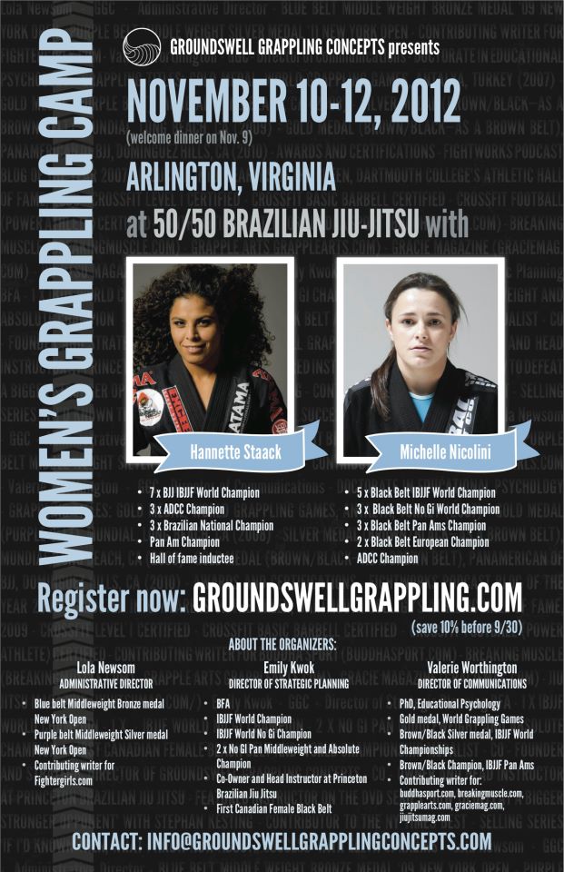Women's Grappling Camp 2012, Arlington, VA